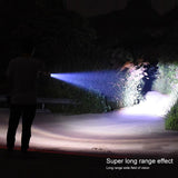 LED Flashlight Foldable Torch Light With Tripod USB Waterproof Camping Lantern Outdoor Handheld Searchlight Emergency Lamp