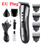 3 In1 Mens Electric Hair Trimmer Rechargeable Hair Clipper Portable Beard Shaver Shaving Machine Razor Beard Nose Trimmer TSLM1