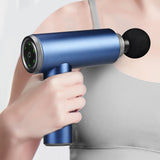New Body Massage Gun Exercising Muscle Electric Massager Gun head Massager for Neck and Back Vibrator Slimming Shaping