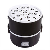 Pressure Cooker Parts 3 Tier Electric Heated Heating Lunch Box Set Food Warmer Container Bento Portable 220V Kitchen Cooking