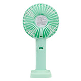 Mini Portable Hand Fan With Mobile Phone Holder USB Power And Battery For Desktop Outdoor Ventilation Ventilador Cooling Fans