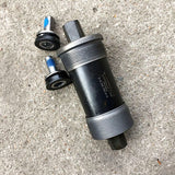 Fixed Gear Middle Axle With Waterproof Screw Bicycle Bearing Square Hole 103 107 Bottom Bracket Single Speed Bike Parts
