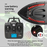 500m RC Fishing Bait Boat Dual Motor Fish Finder 1.5KG Loading Automatic Cruise Low Battery/Disconnection Reminder for Fishing