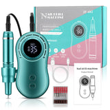 Professional Rechargeable 35000RPM Nail Drill Machine for Acrylic Nails Electric Nail File for Manicure Pedicure Shape Polish