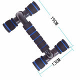 1pair Fitness I-shaped Push up Bar Stands Handles Hand Sponge Grip Bars Gym Muscle Training Push up Chest Bar Body Building Home