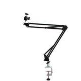C-Clamping Desk Bedeside Projector Stand Metal Holder Multi-angle Adjustable Projector Bracket for XGIMI h2 / XGIMI H3 Projector