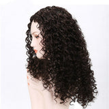 Wigs Ladies Long Curly Hair Medium Differentiated Fiber Head Cover Whole Wigs Wigs