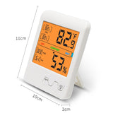 Hygrometer Indoor 2 Pack Max Digital Humidity Monitor Thermometer & Humidity Gauge with Ultra-Large Screen for Room