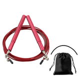 Fitness Speed Skipping Rope Crossfit Men Women Gym Workout Equipment Steel Wire Bearing Adjustable Jump Ropes Gym MMA Training