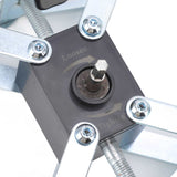 Lawnmower Sharpening Kit Longer Service Life Lawnmower Blade Sharpening Tool Kit Non Deformation with Drill Sleeve for