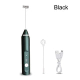Electric Egg Beater Portable Milk Coffee Tea Stir Bar Baking Cream Frother Automatic Milk Frother Kitchen Tools Rechargeable