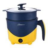 Mini Electric Cooking Machine 1-2 People Hot Pot Single/Double Layer Mini Non-stick Pan Multifunction Electric Rice Cooker EU