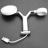 3 in 1 Multi-Function Wireless Charger Wireless Charging Station for 12 Watch