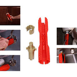 Faucet Sink Installer Wrench Adjustable Water Pipe Double End Wrench Basin Bottom Pliers Sleeve Faucet Installation Plumber Tool