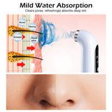 Professional Small Bubble Electric Facial Cleaning Vacuum Cleaner Blackhead Acne Remover Shrink Pores Hydrating Face Skin Care
