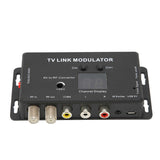 TM70RG TV Link Modulator Support PAL /NTSC Adjustable Output Gain Multifunctional Electronic UHF Home Converter USB DC 5V