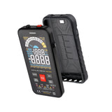 AC DC Current Tester Digital Voltage Meter Capacitance Tester RMS REL Ohm Hz Range Ohm Tester 1000V 10A 83x23x165mm Black