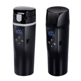 Electric Car Kettle Heater 12 Display 450ml  Portable Fits for Travel Camping Truck Boat Drinking