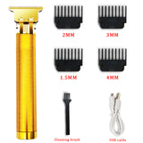 LCD Display Professional Hair Clipper Barber Haircut Sculpture Cutter Rechargeable Razor Trimmer Adjustable Cordles Edge for Men