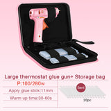 AI-ROAD  DIY Mini Guns Hot Melt Glue Guns Adhesive Stick Silicone Guns Thermo Gluegun Industrial Electric Repair Heat Tools