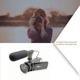 Professional Camera Video HD Camcorder Night Vision Camera 16x Digital Zoom Camera with Microphone Wide-angle Lens accessory