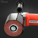 Satin Machine Brush Sander Sanding Roller 1400 Watt 220 V/50 Hz 600-3000RPM For Grinding Smooth Brush Structuring Matting Satin