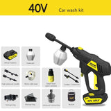 2020 Wireless Car Washer Portable High-pressure Water Gun Car Wash Artifact Window Floor Cleaning Rechargeable Lithium Battery