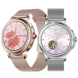Smart Watch CF96 Women Lovely Fitness Tracker Bracelet BT Calling Sport Blood Perssure Monitor Ladies Girl Smartwatch