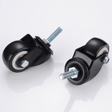 4Pcs Furniture Caster Heavy Duty 120kg 1.5 inch 40mm 360 Rotatable Screw Swivel Castor Wheels Trolley Rubber Protective