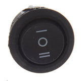 10 Pcs x ON/OFF/ON 3 Position SPDT Round Boat Rocker Switch 6A/250V 10A/125V AC
