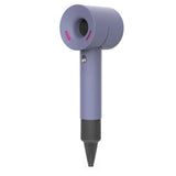 2 Pcs Hair Dryer Case Cover for Dyson Soft Silicone Gel Dust Proof Blower Protective Skin Cover, Blue & Gray Purple