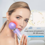 2022 RF Microcurrent EMS Skin Rejuvenation Beauty Machine Facial Massage Infrared Light Therapy Anti-Wrinkle Ultrasonic Cleaning