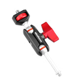 11" Adjustable Articulating Friction Magic Arm Clamp Holder Mount Kit for DSLR Mirrorless Action Camera Monitor Video Vlog Rig