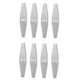 8pcs Mower Blades Prime Durable Premium Sturdy Cutter Trimmer for Brush Cutter Trimmer