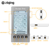 12 Modes Dual Channel Ems Tens Massager Electric Muscle Electrodes Massage Relaxation Physiotherapy Stimulator Pads Body Machine