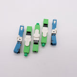 Free Shipping 100, 200PCS/Lot FTTH ESC250D SC APC &amp; SC UPC Single-Mode Fiber Optic Quick Connector FTTH SM Optic Fast Connector