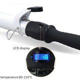100V-220V LCD Temperature Adjustment Hair Curler Professional Curling Irons Wand Wavers Beauty Styling Tools