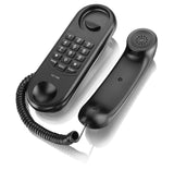 Basic Trimline Corded Phone with Call Waiting, Adjustable Ringtone Volume, Wall-Mountable, Lightning Protection, Home Telephone