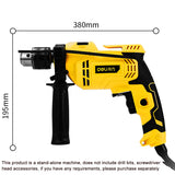 Deli 13 mm Impact Cordless Screwdriver Cordless Drill Impact Electric Drill Power Tools Hammer Drill Popular Electric Drill Hand