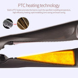Hair Curler Hair Straightener 2 in 1 Professional Hair Curling Irons 3D Concave and Convex Titanium Plate Dual Voltage Flat Iron