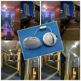 LED 8W outdoor waterproof window light four-sided luminous wall lamp contour light creative door frame sconce lamp AC85-265