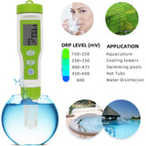 ORP-100 Digital ORP Meter 2 in 1 Temp ORP Monitor Pen Redox Tester Water Quantity Test Purity Analyser for Drink Water Pool