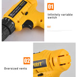 12V Electric Drill Cordless Electrical Screwdriver Lithium Battery Power Drive Home DIY Electrical Tools шуруповерт аккумулятор