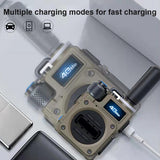 VHF Marine Transceiver IPX7 Waterproof Handheld Walkie Talkie LCD Float Vessel Talk Two Way Radio For Boat