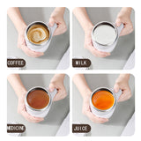 New Upgrade Automatic Self Stirring Magnetic Mug 304 Stainless Steel Coffee Mixing Cup Lazy Blender Smart Mixer Thermal Cup