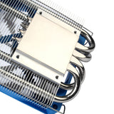 HP-400 CPU Cooling Fan Ultra-Thin Push-down CPU Cooler 4 Heat Pipes Radiator 4Pin PWM For LGA1700 HTPC Case All-In-One Computer