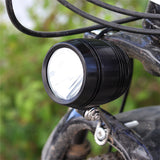 Bike Front Head Light Lamp Bike Front Head Light Lamp for HUB Dynamo with Rearlight Cable Compact Bright WH