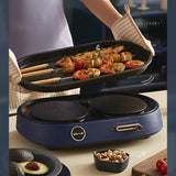 JRM0254 New Bear Multi-function Cooking Pot Household Eelectric Hot Pot Pan Frying Grilling Skillet Non-stick Cooking Machine