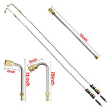 Pressure Washer Extension Wands - 120 Inch Power Washer Gutter Cleaning Tools, Telescoping Replacement Lance, Window Cleaner Noz