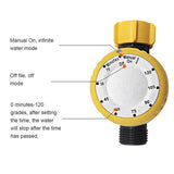 0-120 Minutes Automatic Garden Water Sprinkler Timer Waterproof Smart Irrigation Watering Controller Timer for Lawn Greenhouse